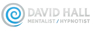 Logo for David Hall, Boston-based corporate mentalist and hypnotist.